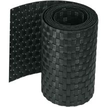 Roard Roard H19xl200 cm Confidentialité Rotation Rotation Rottan Venise Francovist pour balcons Brixo Brixo Black - Black