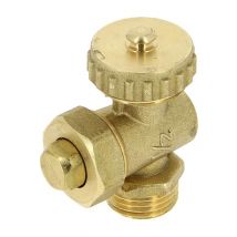 Robinet de vidange à boisseau avec bouchon Mâle 1/2