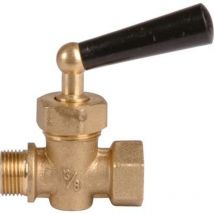 Robinet porte-manomètre - mf 1/4' fileté taraudé avec purge