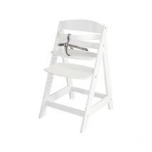 Roba - Chaise Haute Évolutive Sit Up iii en Bois Réglable en Hauteur - Blanc