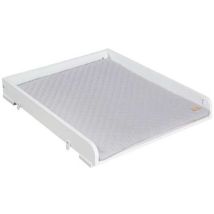 Plan A Langer - Roba - Pour Machines A Laver - Matelas 'roba Style' Gris Inclus - Bois Blanc