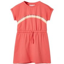 Robe pour enfants avec cordon de serrage corail 140 Vidaxl 128464