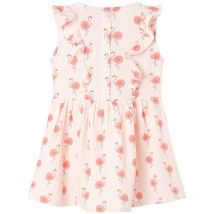Robe pour enfants à volants rose pâle 92
