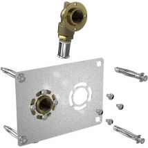 Sortie cloison robifix 50mm multicouche Ø16 à sertir - Mâle 3/8
