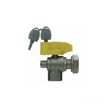Robinet à tournant sphérique carré 3/4 f xd 1PRESS socket