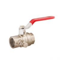 Idmar - 2' Inch Robinet bille d'eau ligne levier Fil femelle avec vanne de vidange