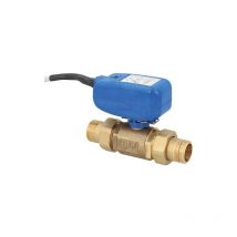 MUT - Robinet à bille électrique tmo xl 2 voies, commande spst 230 v, dn 25(1') fm, avec raccords