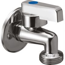 Ferrari Srl - Robinet à boisseau sphérique de luxe pour lave-linge 1/2' x 3/4' - Idrhaus