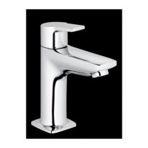 Heinrich Schulte - Robinet à colonne alpha400 Z069000-00010 chromé, projection 100mm, poignée en métal