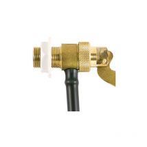 robinet A flotteur avec tige plate en laiton Raccord pvc 3/4 "pour boA te