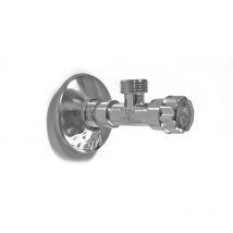Robinet arrêt sous évier/ lavabo , en laiton 1/2 x 1/2