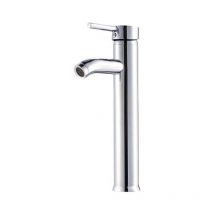 Robinet avec Haut Robinet pour Lavabo ou Vasque de Salle Bain, Chaude et Froide Réglable de Mitigeur Lavabo,Chromé