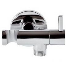 Robinet d'arrêt minimal avec support de douche