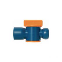 Loc-line - Robinet d'arrêt taille 1/2 po. avec filetage intérieur sachet de 2 pièces loc-li