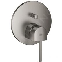 Grohe - Plus - Mitigeur encastré pour 2 sorties, Hard Graphite brossé 24060AL3
