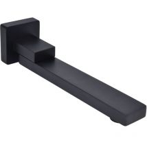 Sunxury - Robinet de baignoire mural en acier inoxydable, Interface G1/2, bec de douche de salle de bains réglable à 180 degrés