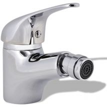 Helloshop26 - Robinet de bidet de salle de bain Mitigeur de lavabo Chrome 55023