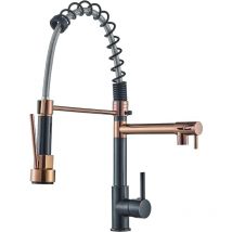 Suguword - Robinet Cuisine Douchette Evier Cuisine Mitigeur Evier Avec Douchette Extractible 2 Fonctions Bec Pivotant à 360° Robinet Evier Mitigeur