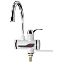 Feiyue - Robinet de cuisine, robinet d'eau chaude électrique domestique, robinet d'eau chaude instantanée, affichage numérique intelligent