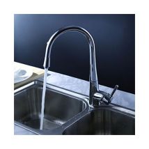Lookshop - Robinet de cuisine style contemporain fini chrome