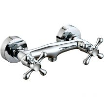 Robinet de douche série Almendro en chrome