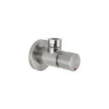 Robinet de douche temporisé 25 sec Serie inox Idral 08420-30 Acier inoxydable