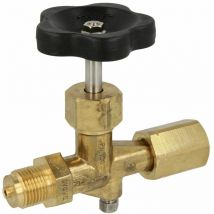 Le Sanitaire - Robinet de fermeture pour manomètre ½'' gaz