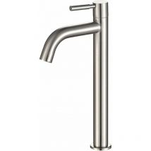 Robinet de lavabo en acier inoxydable, levier unique, eau froide - Robinet de salle de bain Lavabo Levier unique en acier inoxydable,FOREHILL