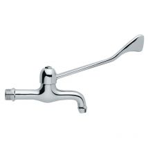 Robinet de lavabo mural allongé avec levier clinique Idral