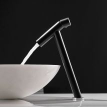 Robinet De Lavabo Noir Mat, Kio