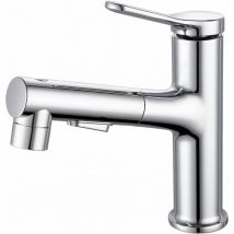 Robinet de lavabo, robinet de salle de bain, lavabo froid et chaud, robinet de lavabo pour salle de bain, mitigeur monocommande, robinet de salle de