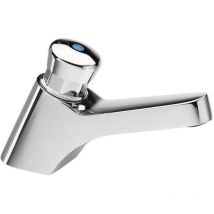 Silfra - Sapho Quik - Robinet à fermeture automatique pour lavabo, chrome QK23051