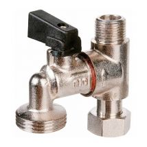 Riquier - Combiné de piquage machine à laver mf 3/8' - Nez m 3/4'