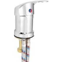 ZVD - Robinet de Salle de Bain avec Tête de Douche Stéréotype - Tuyau de Pulvérisation (Salon de Lavage Sasicare)