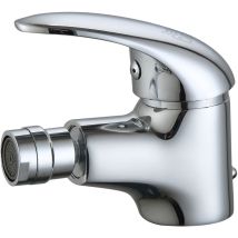 Mitigeur monocommande de bidet série Naranjo 35mm, couleur argentée