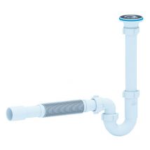 Robinet évier 6/4' x 40mm avec partie flexible pour une connexion facile