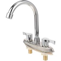 Robinet d'eau chaude et froide, robinet de lavabo, robinet de cuisine, robinet de salle de bain, robinet à double interrupteur