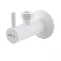 Alcaplast - Alcadrain Tapkraan - Vanne d'angle avec filtre, blanc brillant ARV003B