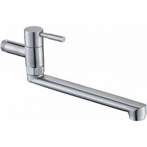 Ahlsen - Robinet d'évier en acier inoxydable à fixation murale
