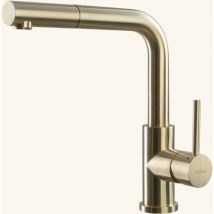 Luisina - Robinet Douchette inox massif pvd doré lena