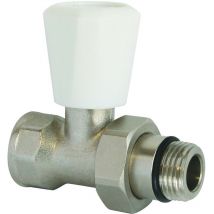 Robinet de radiateur manuel droit 15/21
