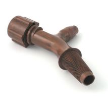 Mibricotienda - Robinet Droit En Plastique Numéro 1 Spécial 34 Mm Filetage 20 Mm 400121