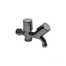 Led Leds - robinet duplex avec raccord fileté pour lave-linge 1/2-3/4 A.220