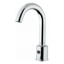 Idral Rubinetteria - Robinet de lavabo électronique avec commande photocellule Idral Curve 02503/1-02503/1R Ordinaire - Batterie 6V