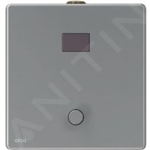 Alcadrain Plaques de commande - Commande électronique de rinçage d'urinoir, avec commande manuelle, alimentation secteur, acier