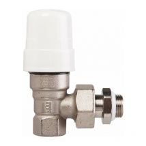 RBM - Robinet de radiateur équerre thermostatique - f 1/2'