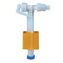 Cersanit - Robinet flotteur pour wc encastré, bâti 'Slim&Silent'