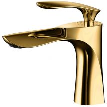 Lookshop - Canopus Mitigeur lavabo sophistiqué en laiton Doré - Canopus