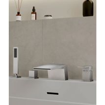 Mitigeur baignoire sur plage Chromé - Thilia