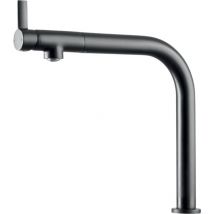 Luisina - Robinet cuisine noir mat lily